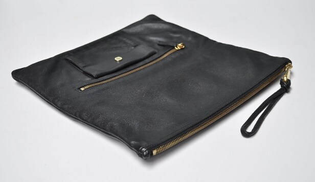 Mulberry Daria clutch i sort læder