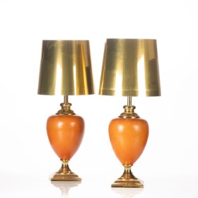 Pair of French decorative lamps (2)