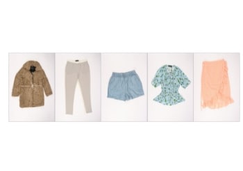 Storm og Marie. Jakke, shorts, bukser og bluser. Str. 36 (5)