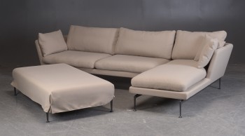 Antonio Citterio for Vitra. Model Suita. Sofa med chaiselong (3)