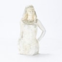Sculpture of art material in the shape of an Egyptian woman, 21st century