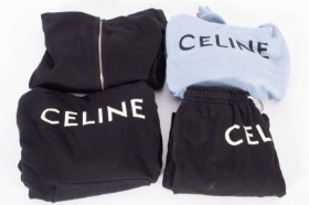 Samling Celine hættetrøjer samt sweatpants (4)