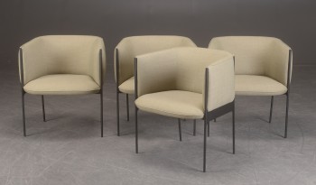Nichetto Studio for Wendelbo. Sæt på fire stole model Sepal (4)