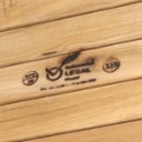 202. Brafad. Udendørs sofabord, rustfrit stål / teak, model Naos.