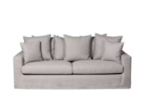 Living & more. 2 pers. sofa - Model Nova - Stone