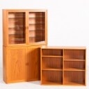 Kai Kristiansen, 3 skabe fra reolsystemet, fremstillet hos FM Furniture (Feldballes Møbelfabrik) i teak (3)