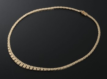 Murstens halskæde, 14 kt guld, 16,4 gram