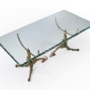Italian 'Dragon' coffee table from the 50s