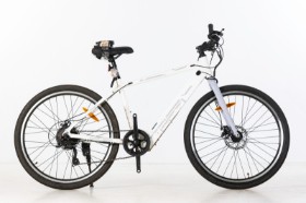 Motum City elcykel med 7 gear - White