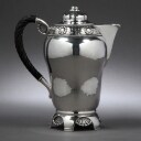Georg Jensen. Kaffekande af sølv, tidlig, ca. 1919-1927