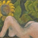 Elisabeth Witte. Olja, figurativ
