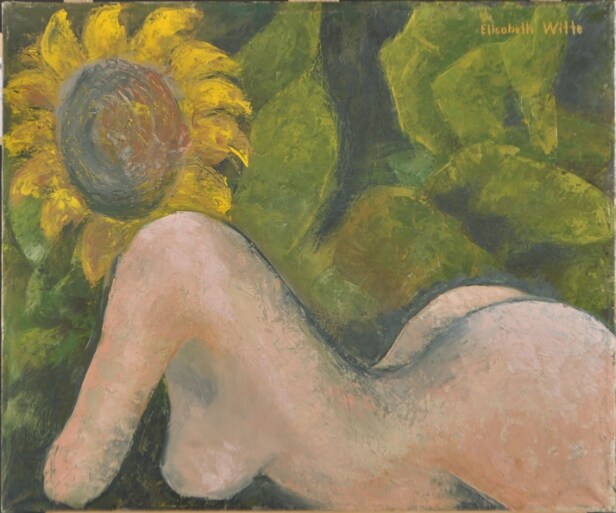Elisabeth Witte. Olja, figurativ
