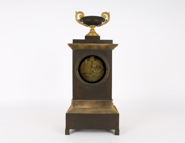 French Charles X mantel clock - 19th century