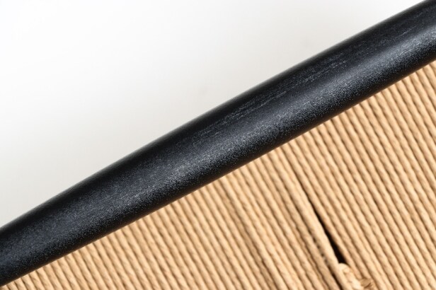 Hans J. Wegner. Fem Y-stole, model CH24, med ny flet. (5)