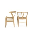 Hans J. Wegner. Sæt på fire Y-stole af bøg, model CH24 (4)