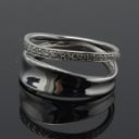 Georg Jensen, Marcia ring med brillanter, ca. 0.17 ct. 
