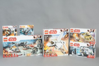 Lego, Star Wars, Defense of crait, Imperial Patrol mfl. (2018) (6)