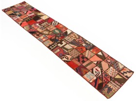 Persian Patchwork Kilim rug 82x385 cm