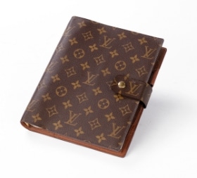 Louis Vuitton. 'Agenda GM' kalender/ almanak af Monogram Canvas