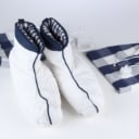 126. Hästens. Quilted boots and nightcap (2)