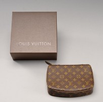 Spil Jonglere Uden tvivl Louis Vuitton. Blødt smykkeskrin model 'Poche Monte Carlo - Lauritz.com