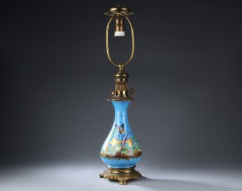 Fransk Napoleon III bordlampe, 1900-tallet