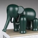 Kay Bojesen. Carlsberg grøn elefant limited edition, lavet i ca. 1500 stk