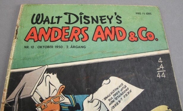 Walt Disney's Anders And & Co. Nr. 2, 3, 4 fra årgang 2 1950 samt Nr. 8, 9, 10, 11, 11B og 12. 2. årgang, 1950 (9)