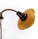 Poul Henningsen. Wall lamp with PH 1/1 amber shades