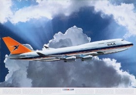 Plakat, 'South African Airways', 1991