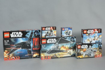 Lego, Star Wars. First Order, Hoth Attack mfl. (2016) (6)