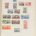 LOT 102. EUROPE. Original lot in 5 old albums with Russia/Soviet (best), France, Belgium and Germany