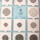 Danmark. Samling mønter i 3 Pi-albums 1924-1992 næsten komplet (3).