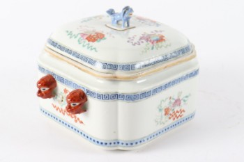 Kinesisk fiskeskål af porcelæn (3)