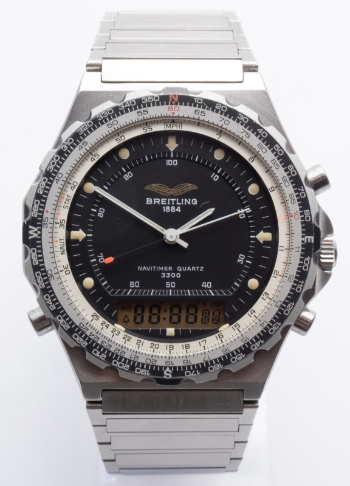 Breitling Navitimer 3300 Jupiter, herreur af stål, Ø 42 mm