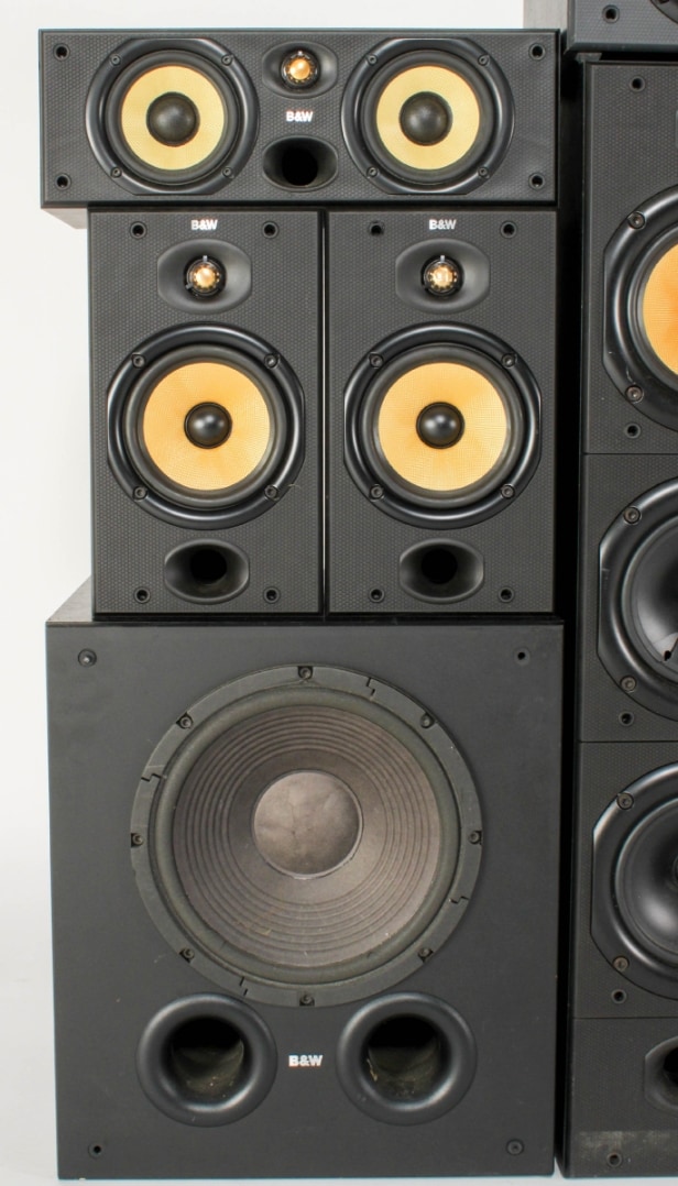B&W / Bower & Wilkins. Speaker set (10)