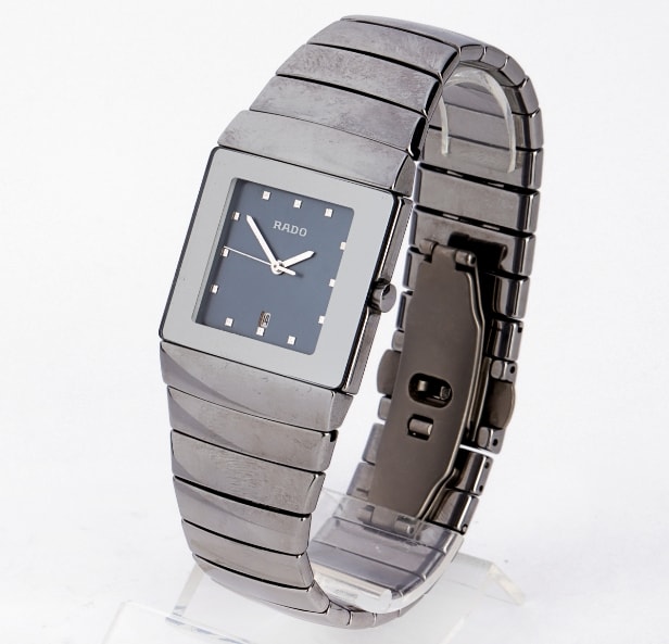 Rado. 'DiaStar' ceramic men's wristwatch