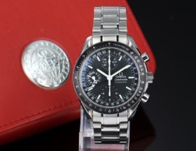 Herrearmbåndsur fra Omega, model Speedmaster Tripledate, ref. 3520.50.00