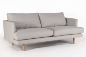 PS153011 Wendelbo. 2.5 seater sofa model 056, light grey