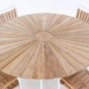 Cinas. Garden table and four chairs - Model Ellen (5)