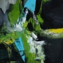 Berit Pedersen. Abstrakt komposition