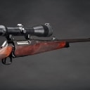 Jagtriffel Sauer 202 Classic kal. 9,3x62 med Zeiss Diavari 2,5x10-48 m/skinne og sigte 4 samt ekstra 5 skuds magasin.