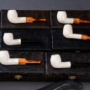 En stor samling blok merskum piber m.fl. (27)