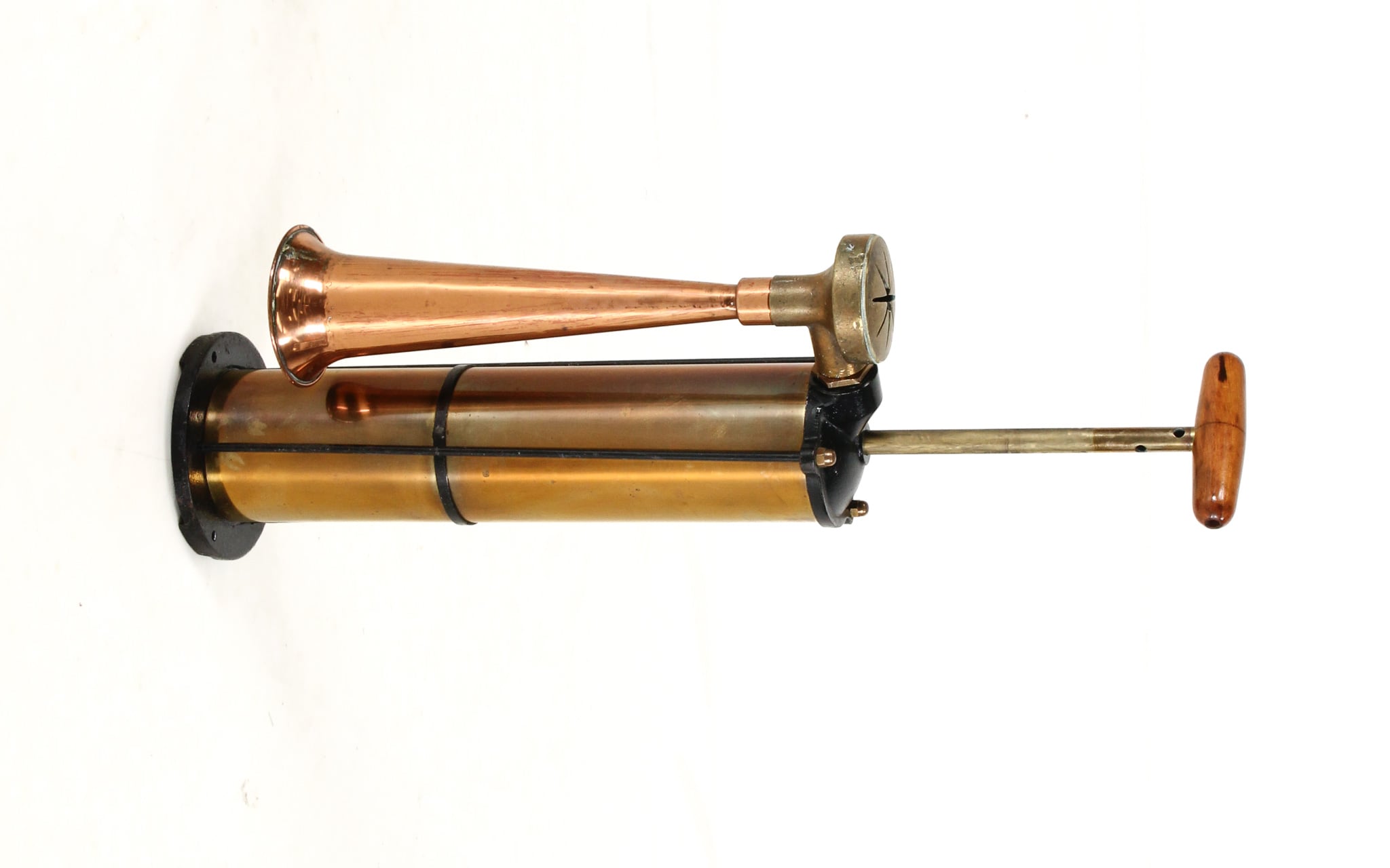 Antique ship's fog horn