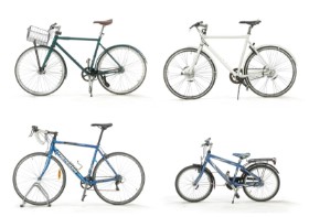 7710, 7714, 7708, 7715 - Samling cykler (4)