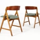 Henry Kjærnulf for Boltinge Stolefabrik. Sæt på seks stole, model '71' (6)