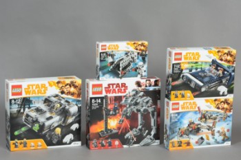 Lego- Star Wars. Imperial Patrol mfl. (år 2018) (5)