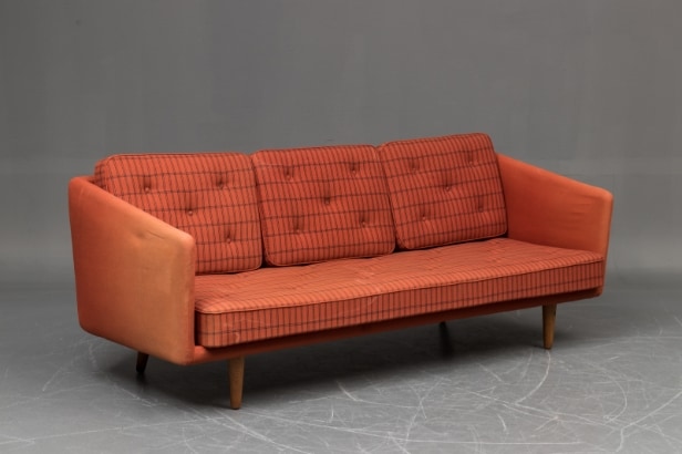 Børge Mogensen. Fritstående tre-pers. sofa No 1 