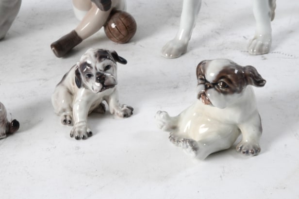 Dahl Jensen / Bing & Grøndahl. Samling figurer (10)