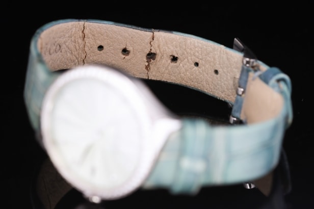 Tiffany & Co. 'Metro'. Ladies' steel wristwatch with diamonds